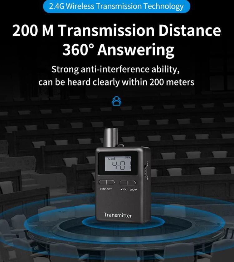 Whisper Tour Guide System For Museum 200m transmission distance 美術館のためのWhisperツアーガイドシステム(图4)