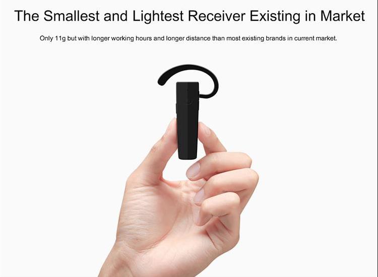 Wireless Audio Conference System receiver is very light ワイヤレスオーディオ会議システム(图5)